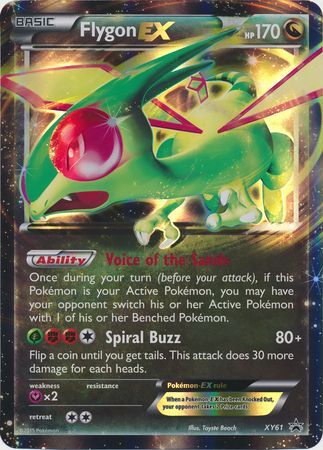 Flygon EX (XY61) (Jumbo Card) [XY: Black Star Promos] | Black Swamp Games