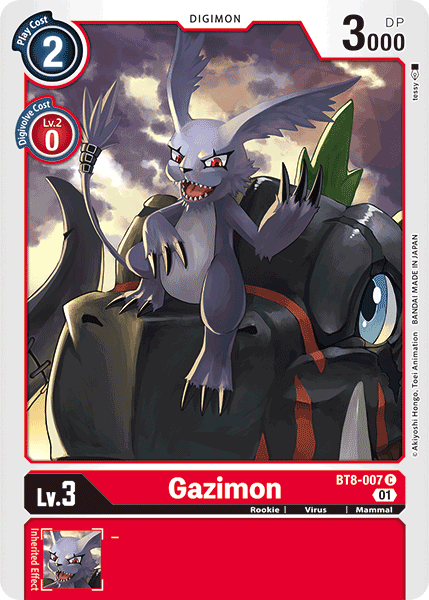 Gazimon [BT8-007] [New Awakening] | Black Swamp Games