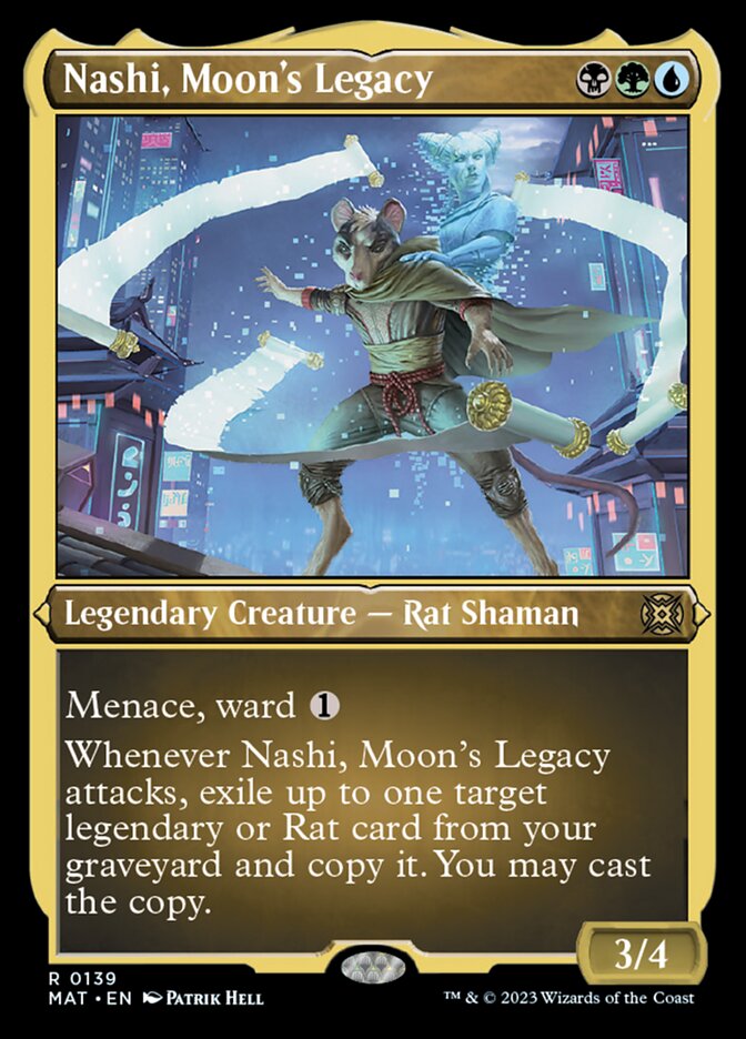 Nashi, Moon's Legacy (Foil Etched) [March of the Machine: The Aftermath] | Black Swamp Games