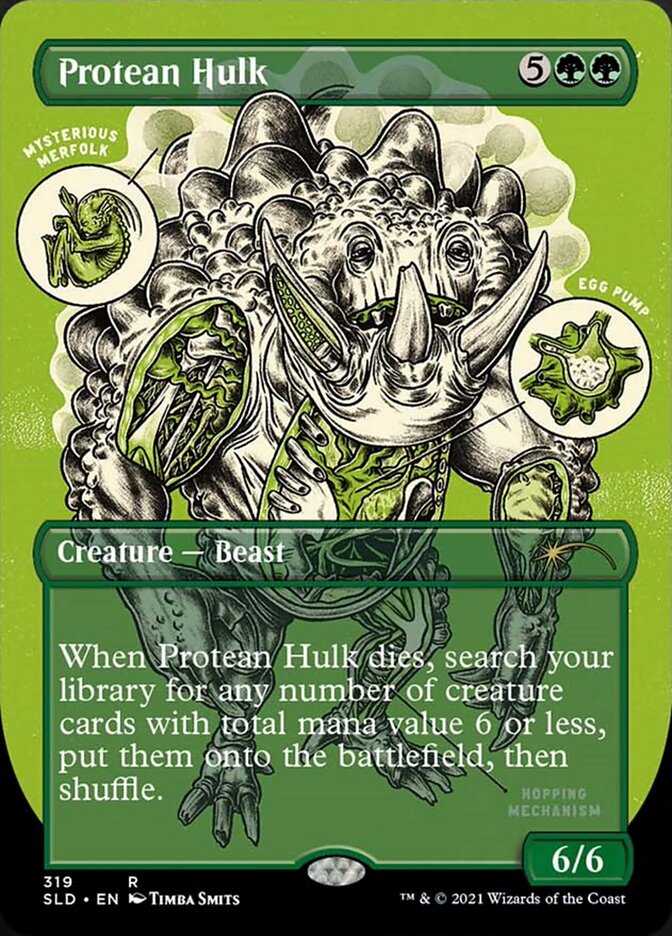 Protean Hulk (Borderless) [Secret Lair Drop Series] | Black Swamp Games