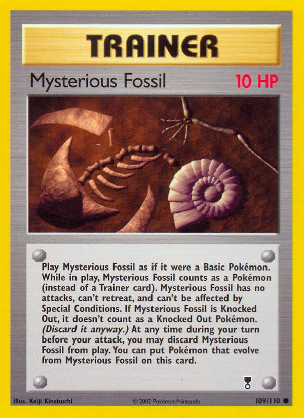 Mysterious Fossil (109/110) [Legendary Collection] | Black Swamp Games