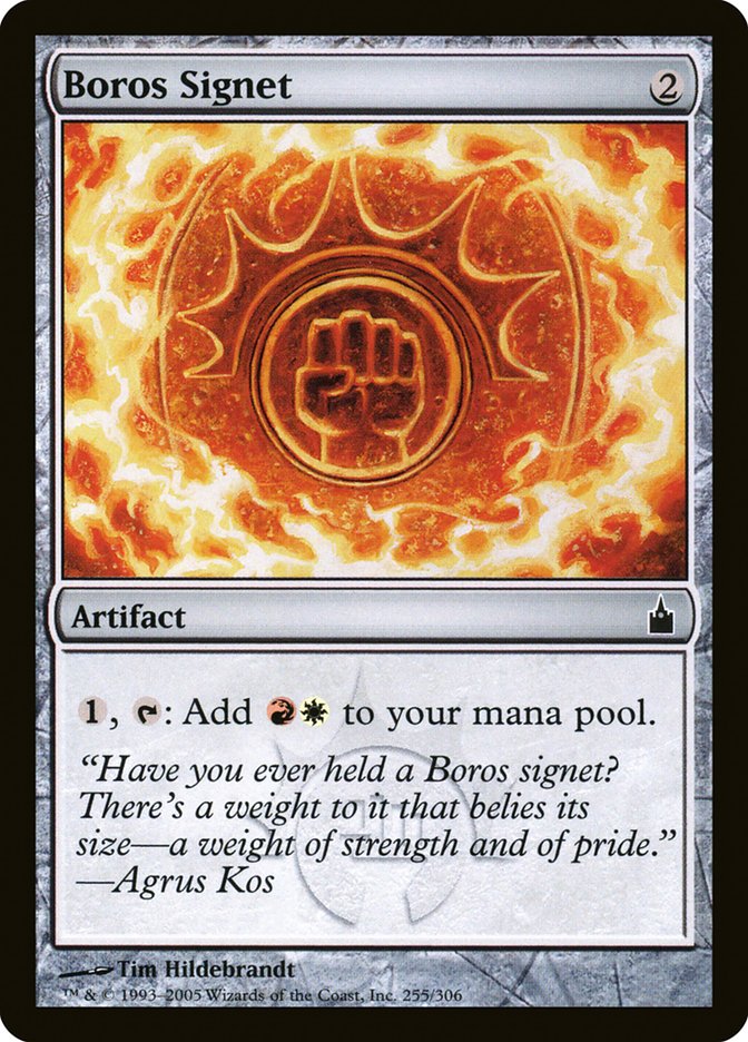 Boros Signet [Ravnica: City of Guilds] | Black Swamp Games