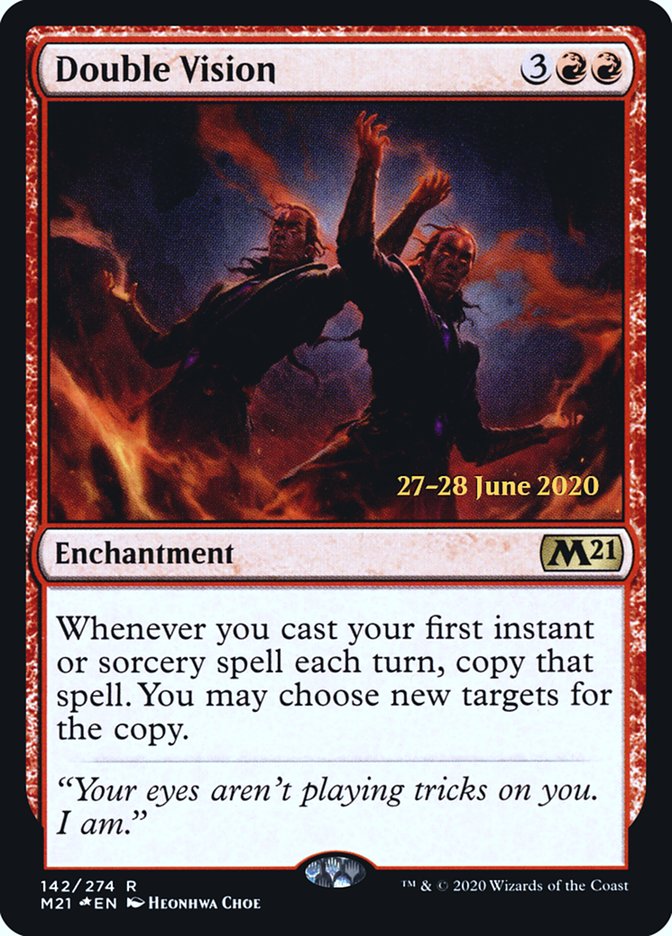 Double Vision [Core Set 2021 Prerelease Promos] | Black Swamp Games