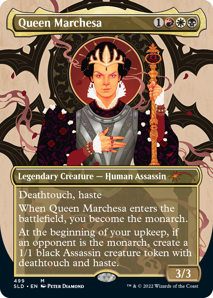 Queen Marchesa (Borderless) [Secret Lair Drop Series] | Black Swamp Games