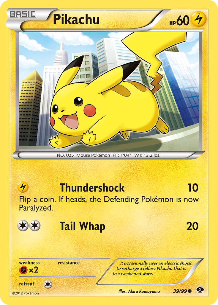 Pikachu (39/99) [Black & White: Next Destinies] | Black Swamp Games