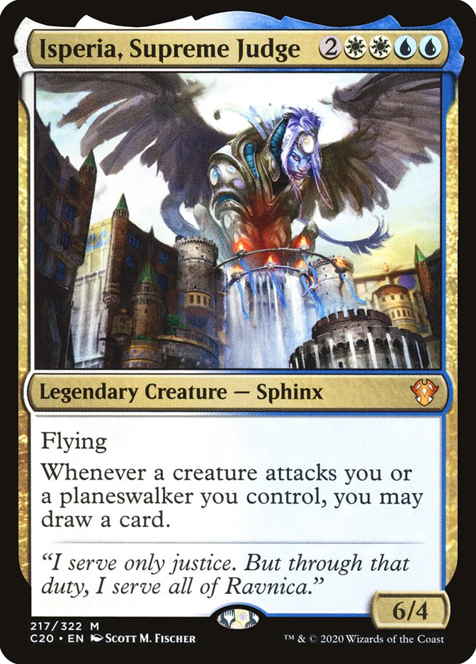 Isperia, Supreme Judge [Commander 2020] | Black Swamp Games