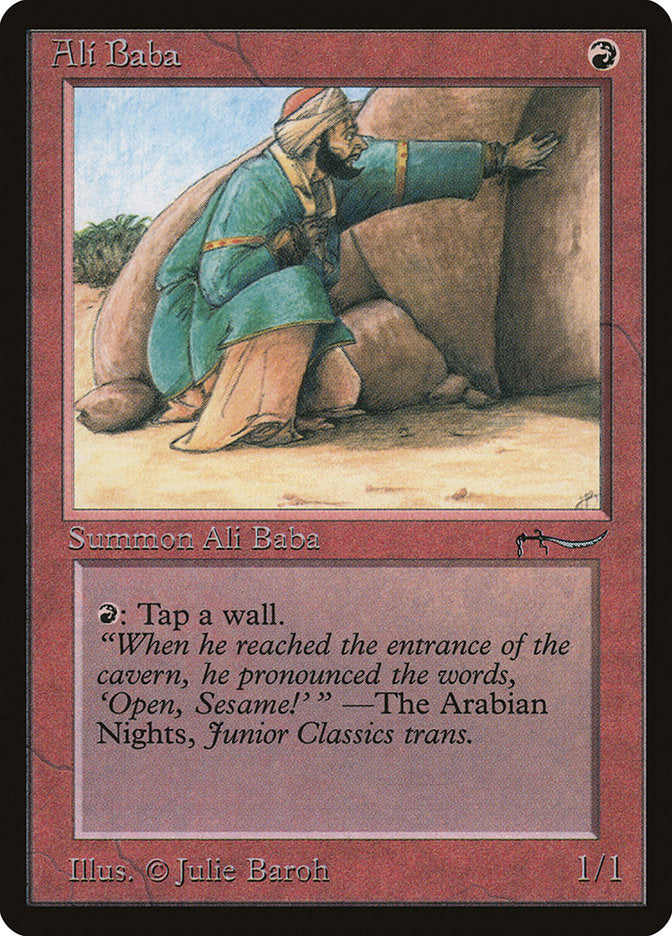 Ali Baba [Arabian Nights] | Black Swamp Games