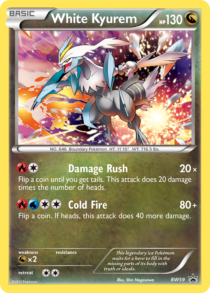 White Kyurem (BW59) [Black & White: Black Star Promos] | Black Swamp Games