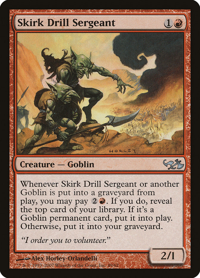Skirk Drill Sergeant [Duel Decks: Elves vs. Goblins] | Black Swamp Games