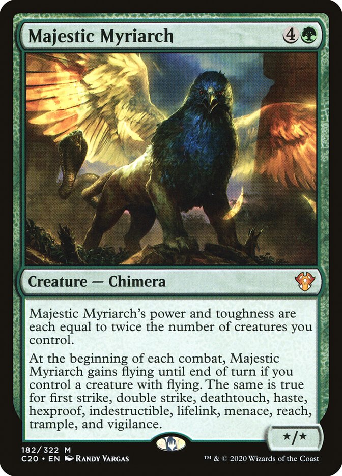 Majestic Myriarch [Commander 2020] | Black Swamp Games