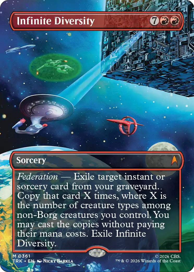 Infinite Diversity (Borderless) [Star Trek] | Black Swamp Games