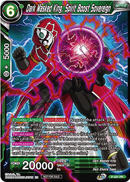 Dark Masked King, Spirit Boost Sovereign (P-321) [Tournament Promotion Cards] | Black Swamp Games