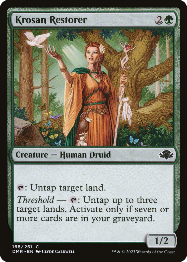 Krosan Restorer [Dominaria Remastered] | Black Swamp Games