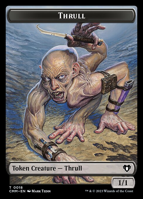 Servo // Thrull Double-Sided Token [Commander Masters Tokens] | Black Swamp Games