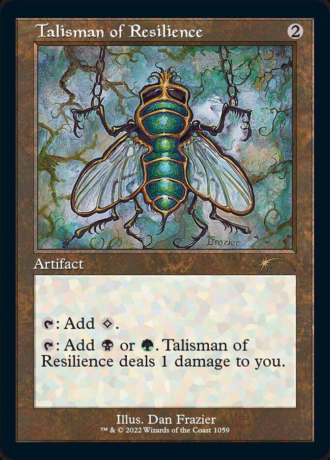 Talisman of Resilience [Secret Lair Drop Series] | Black Swamp Games