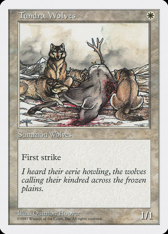 Tundra Wolves [Fifth Edition] | Black Swamp Games