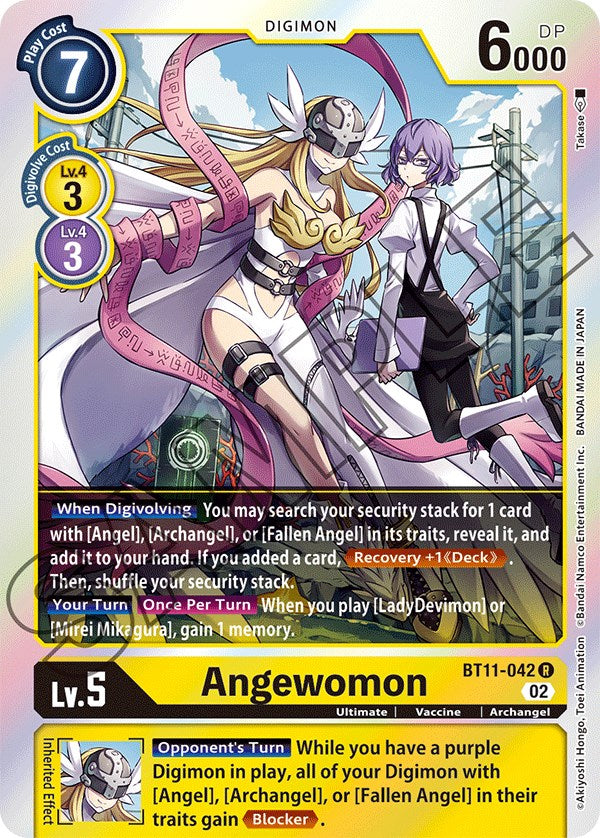 Angewomon [BT11-042] [Dimensional Phase] | Black Swamp Games