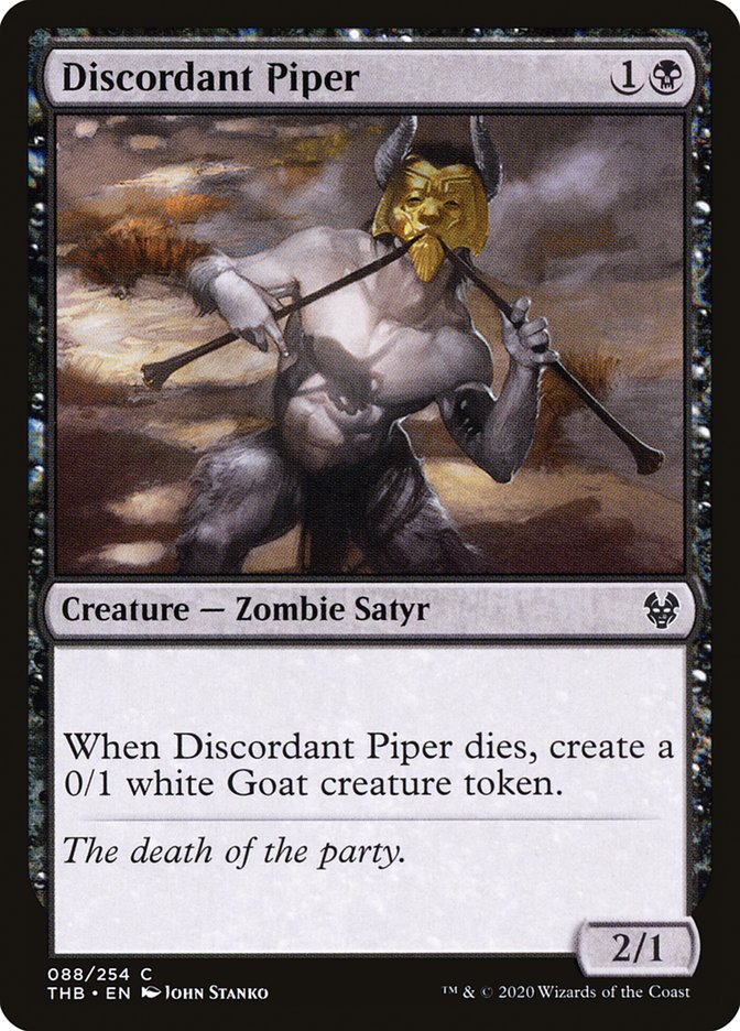 Discordant Piper [Theros Beyond Death] | Black Swamp Games