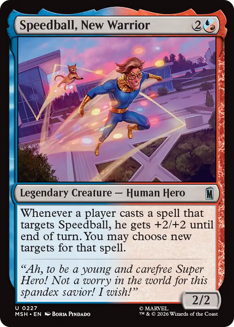 Speedball, New Warrior [Marvel Super Heroes] | Black Swamp Games