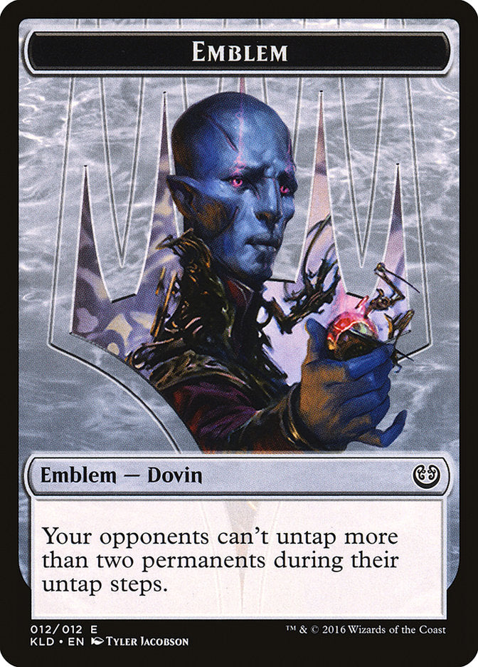 Dovin Baan Emblem [Kaladesh Tokens] | Black Swamp Games