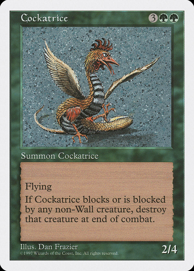 Cockatrice [Fifth Edition] | Black Swamp Games