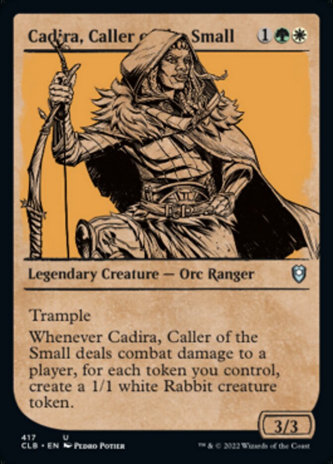 Cadira, Caller of the Small (Showcase) [Commander Legends: Battle for Baldur's Gate] | Black Swamp Games