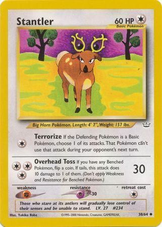 Stantler (38/64) [Neo Revelation Unlimited] | Black Swamp Games