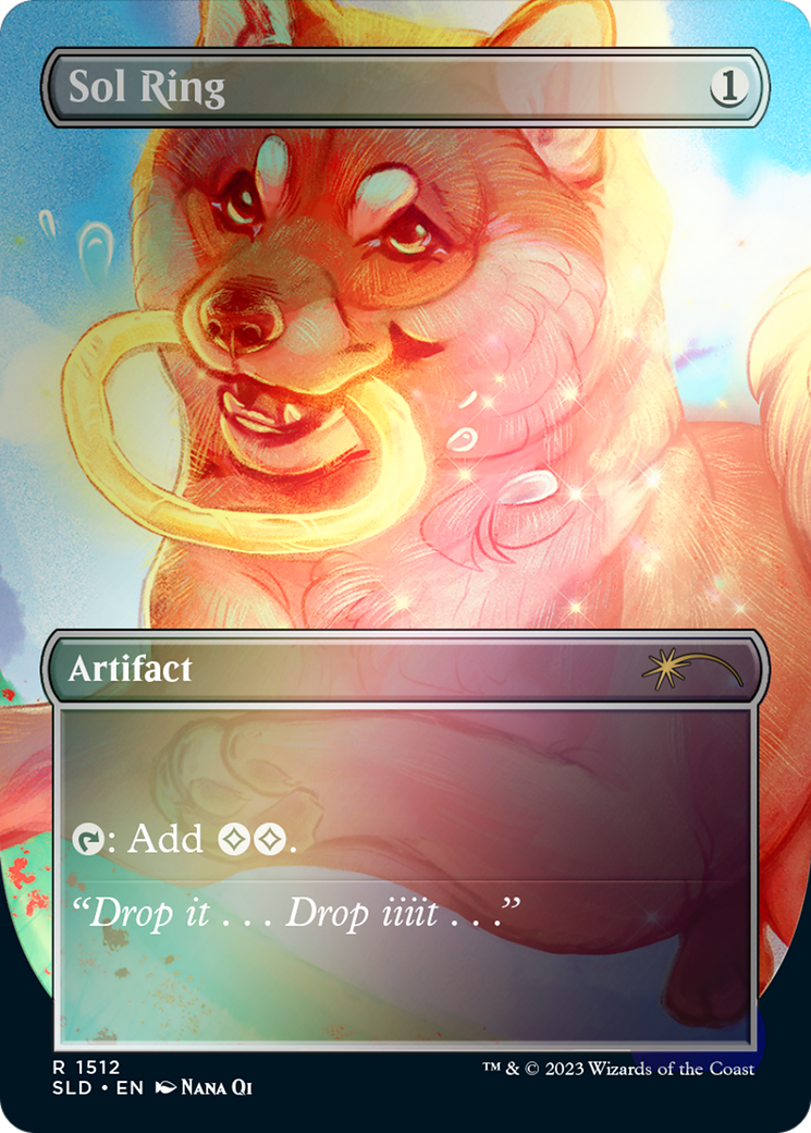 Sol Ring (1512) // Sol Ring [Secret Lair Commander Deck: Raining Cats and Dogs] | Black Swamp Games