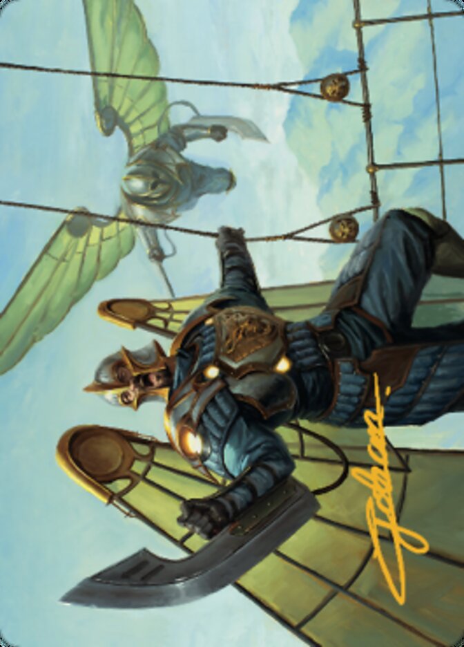 Air Marshal Art Card (Gold-Stamped Signature) [The Brothers' War Art Series] | Black Swamp Games