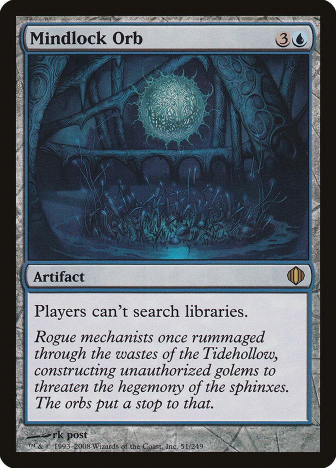 Mindlock Orb [Shards of Alara] | Black Swamp Games