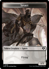 Spirit // Eldrazi Scion Double-Sided Token [Commander Masters Tokens] | Black Swamp Games