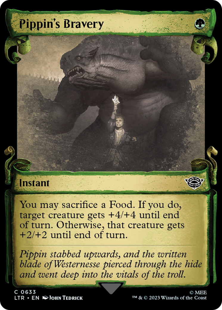 Pippin's Bravery [The Lord of the Rings: Tales of Middle-Earth Showcase Scrolls] | Black Swamp Games