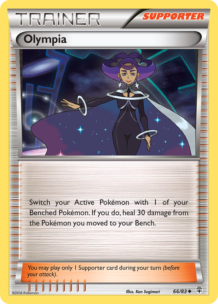 Olympia (66/83) [XY: Generations] | Black Swamp Games