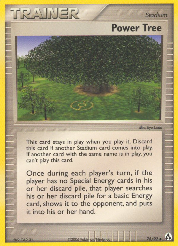 Power Tree (76/92) [EX: Legend Maker] | Black Swamp Games