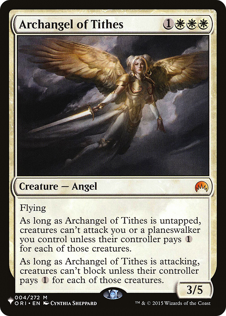 Archangel of Tithes [Secret Lair: Angels] | Black Swamp Games