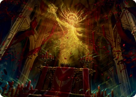 Katilda, Dawnhart Martyr Art Card [Innistrad: Crimson Vow Art Series] | Black Swamp Games