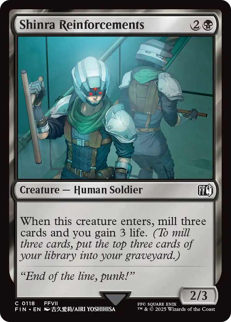 Shinra Reinforcements [FINAL FANTASY] | Black Swamp Games