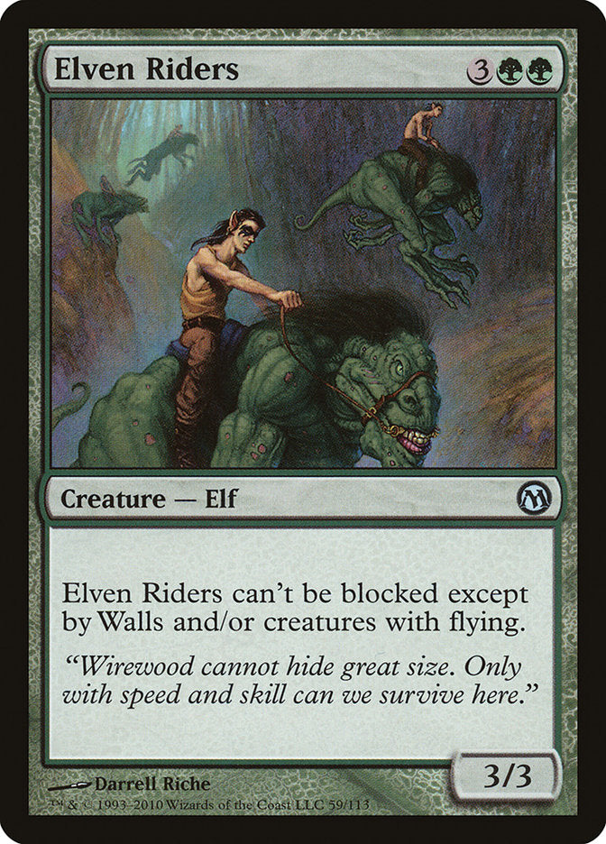 Elven Riders [Duels of the Planeswalkers] | Black Swamp Games
