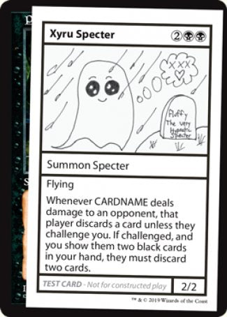 Xyru Specter (2021 Edition) [Mystery Booster Playtest Cards] | Black Swamp Games