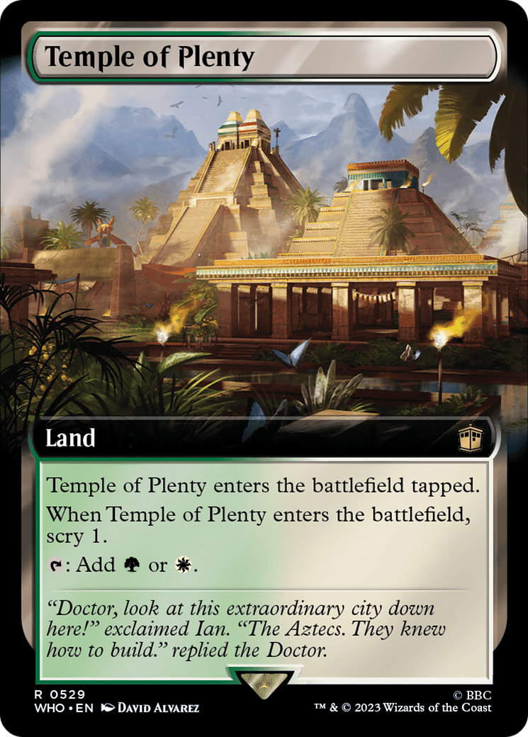 Temple of Plenty (Extended Art) [Doctor Who] | Black Swamp Games