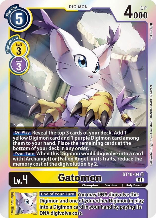 Gatomon [ST10-04] [Starter Deck: Parallel World Tactician] | Black Swamp Games