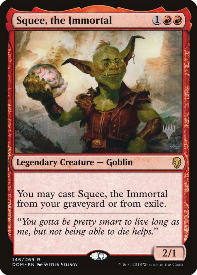 Squee, the Immortal (Promo Pack) [Dominaria Promos] | Black Swamp Games