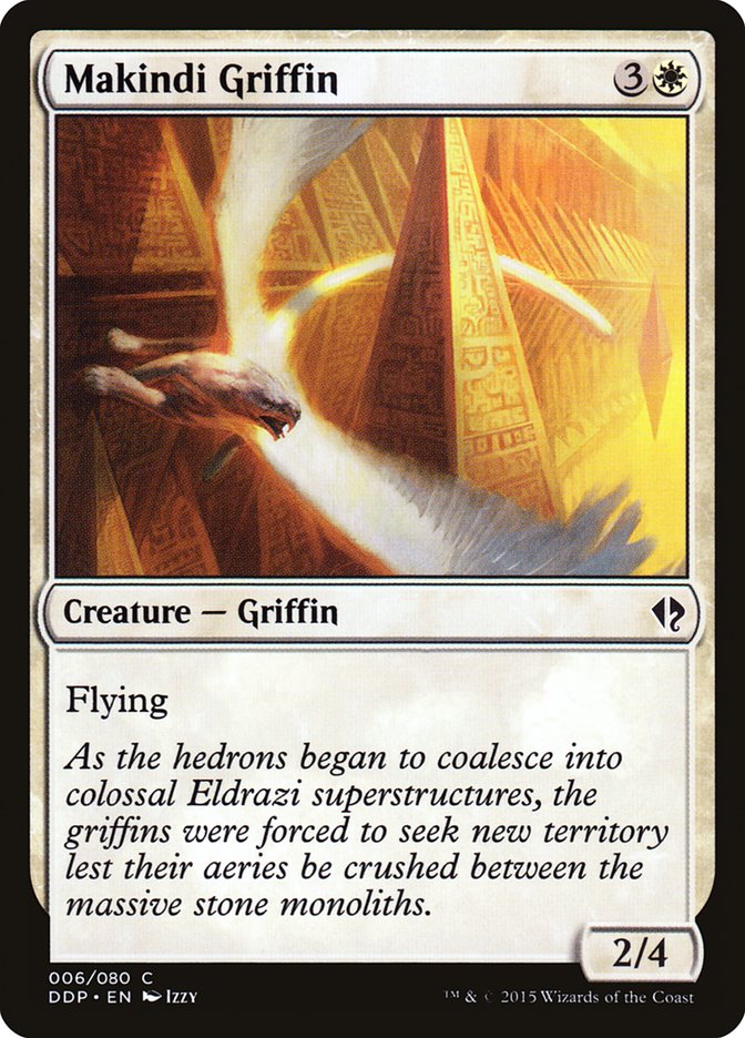 Makindi Griffin [Duel Decks: Zendikar vs. Eldrazi] | Black Swamp Games