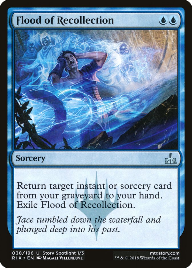 Flood of Recollection [Rivals of Ixalan] | Black Swamp Games