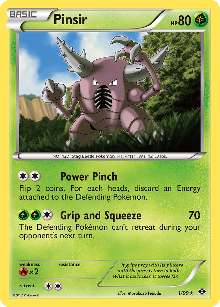 Pinsir (1/99) [Black & White: Next Destinies] | Black Swamp Games