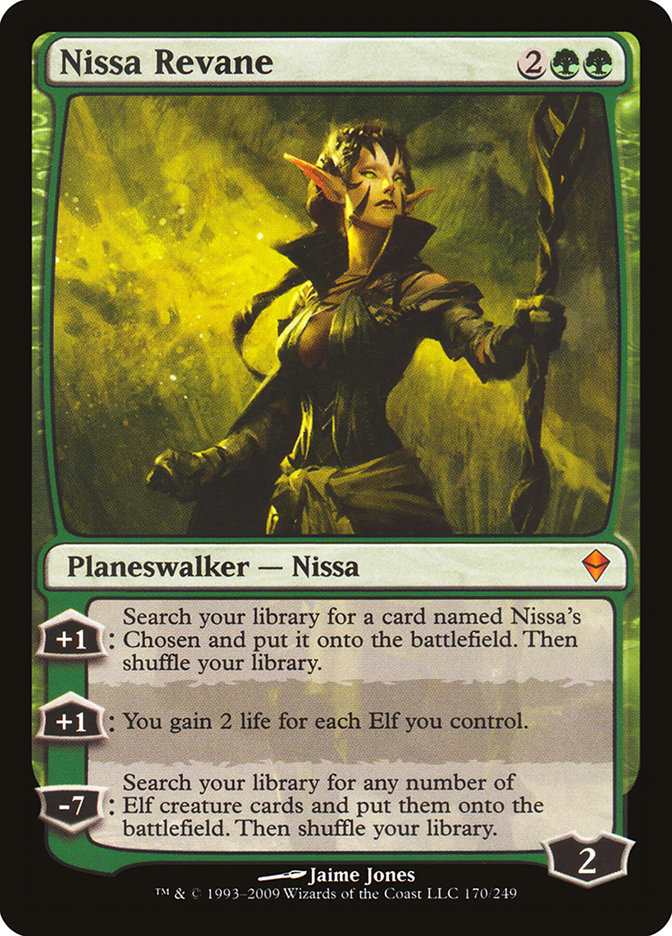 Nissa Revane [Zendikar] | Black Swamp Games