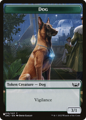 Shapeshifter // Dog Double-Sided Token [The List] | Black Swamp Games