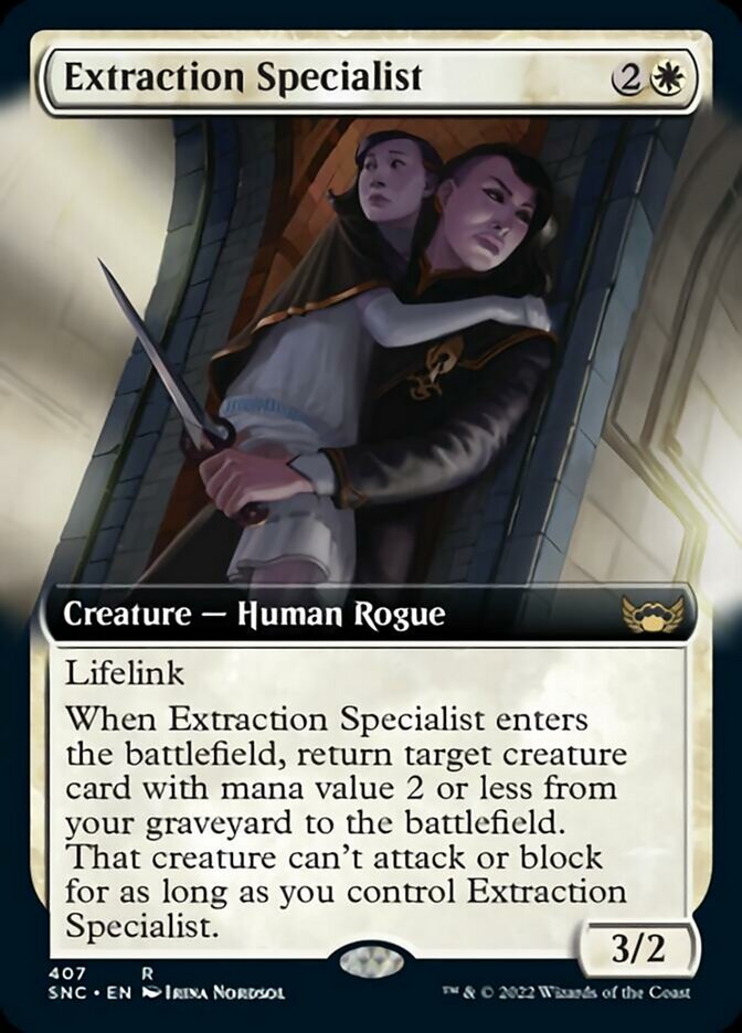 Extraction Specialist (Extended Art) [Streets of New Capenna] | Black Swamp Games
