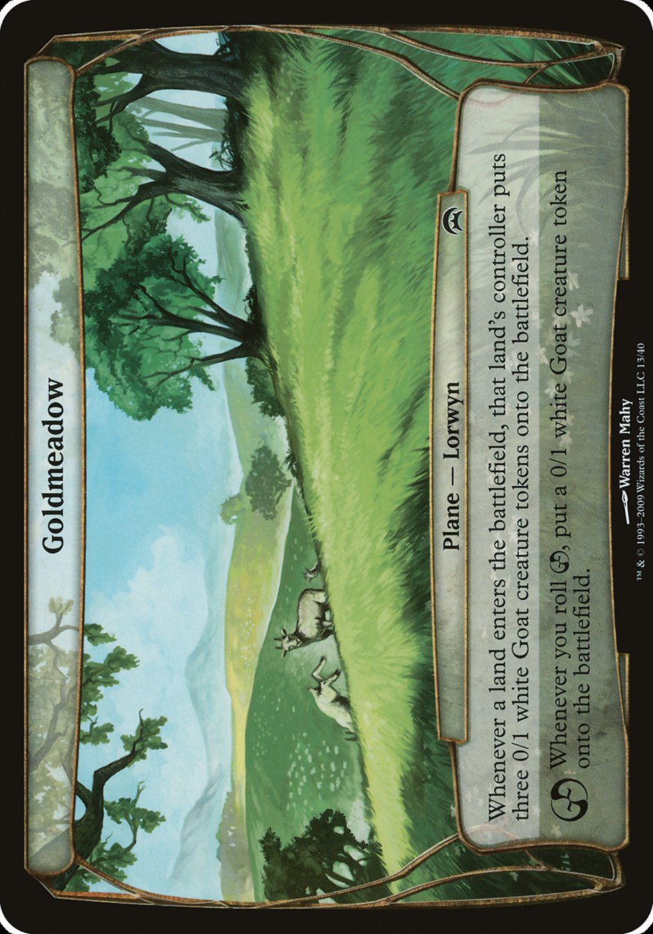 Goldmeadow (Planes) [Planechase Planes] | Black Swamp Games