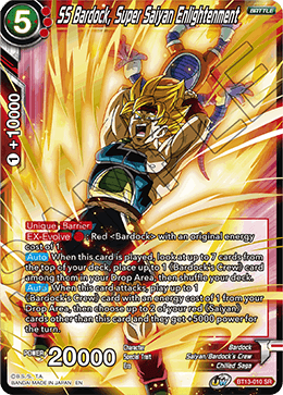 SS Bardock, Super Saiyan Enlightenment (BT13-010) [Supreme Rivalry] | Black Swamp Games